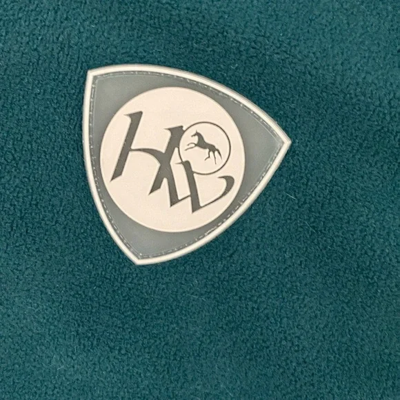 Horseware Ireland Fiona Half Zip Fleece Storm Green Women’s Size Large - Picture 3 of 16